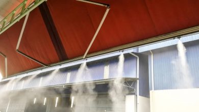 High‑Pressure Mist Cooling System